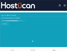 Tablet Screenshot of hostucan.com
